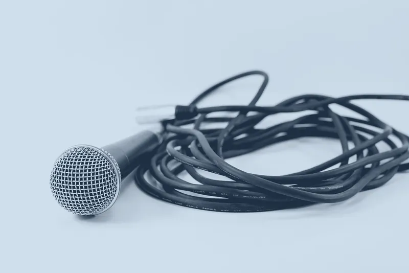 Micrófono de radio